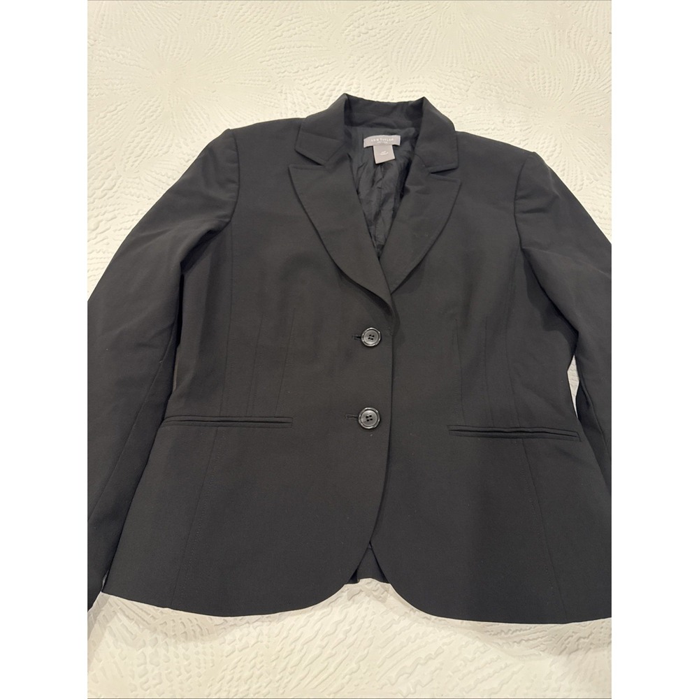 Banana Republic Blazer Women's Size 10 P Black Jacket Two Button